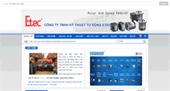 Desktop Screenshot of etecvn.com
